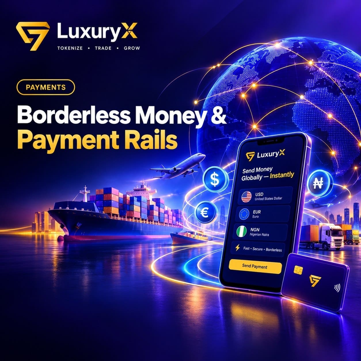 Borderless Money and Payment Rails